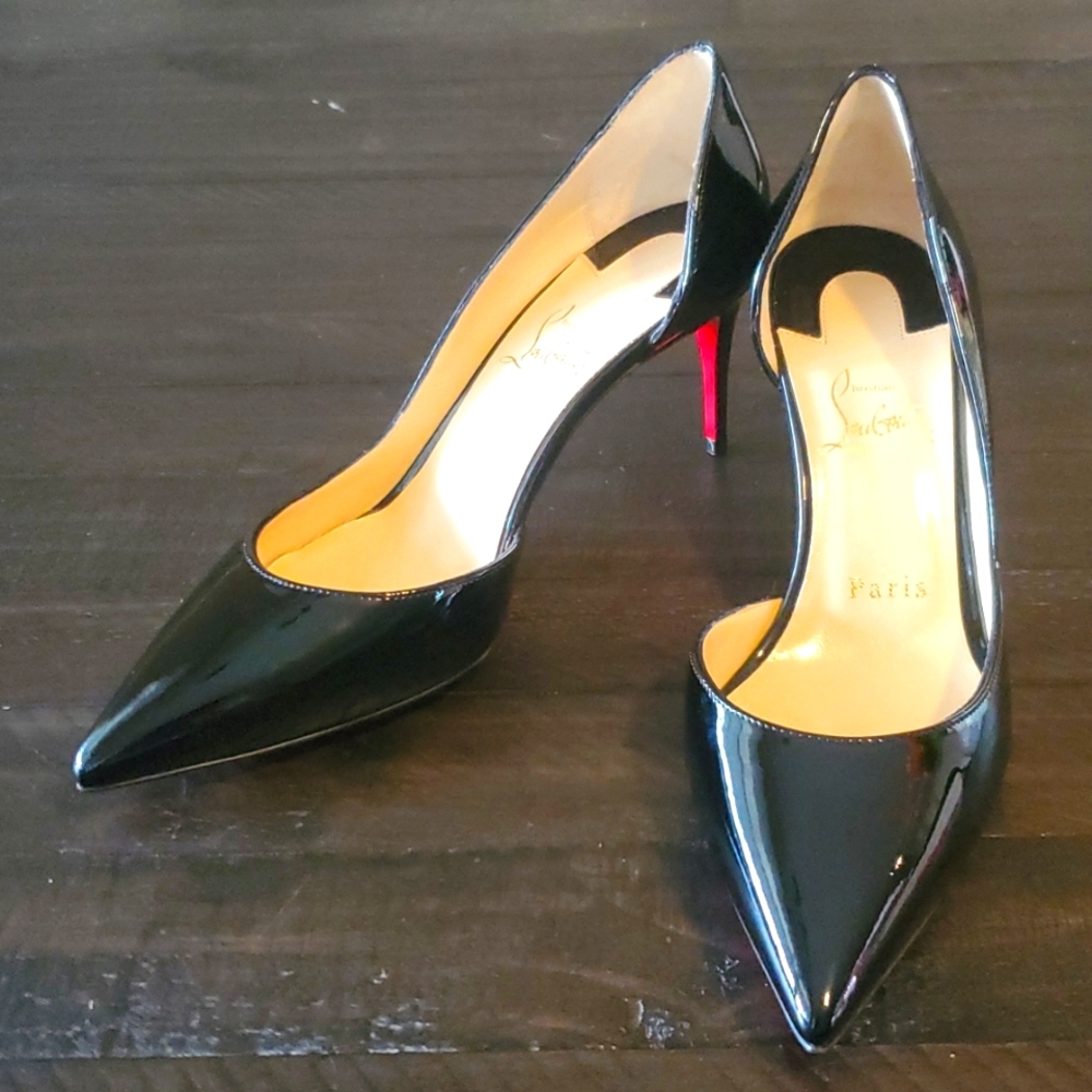 Christian Louboutin Iriza 70 Patent, Size 37